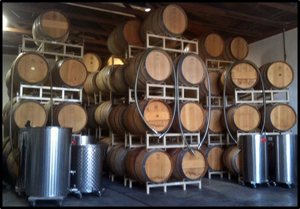 Inside Milagro
                Winery